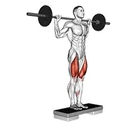 Ejercicio Con barra trasero zancada v. 2 para trabajar glúteos