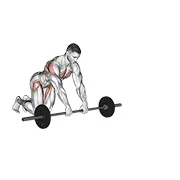 Ejercicio Con barra rollerout para trabajar abdominales