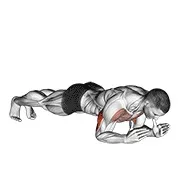 Ejercicio Flexión de cuerpo para trabajar tríceps