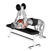 Ejercicio Con mancuerna pullover para trabajar pectorales