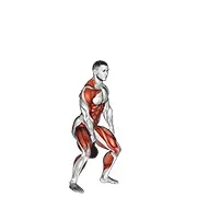 Ejercicio Con kettlebell a un brazo dos tiempos para trabajar deltoides