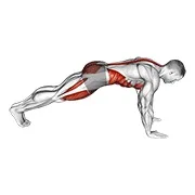 Ejercicio Escalador de montaña para trabajar sistema cardiovascular