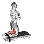 Ejercicio Self asistido inverso curl de piernas (en suelo) para trabajar isquiotibiales
