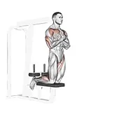 Ejercicio Self asistido inverso curl de piernas para trabajar isquiotibiales