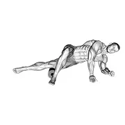 Ejercicio Con rodillo cadera dorsal estiramiento para trabajar glúteos