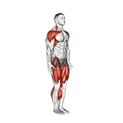 Ejercicio Astride jumps (hombre) para trabajar sistema cardiovascular